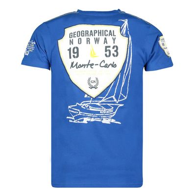 Short-sleeved T-shirt Royal Blue Royal Blue_img_1