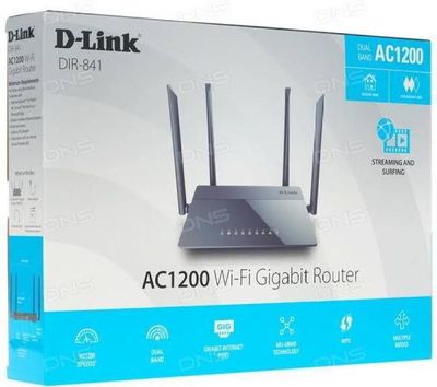 🚀 D-Link DIR-841 AC1200 Gigabit Wi-Fi Router – Faster, Smarter, Stronger!_img_2