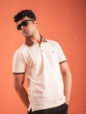 DENIED Premium Polo - Beige_img_6