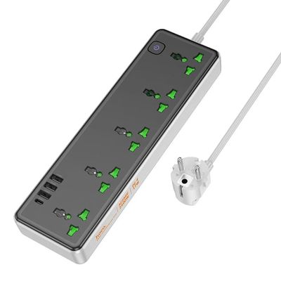 HOCO AC13A Talento 5-Position Socket (1C3A) (EU) – Black Color মাল্টিপ্লাগ  ।_img_0
