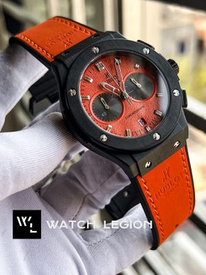 HUBLOT CLASSIC FUSION BLACK CASE ORANGE BELT ORANGE DIAL V2_img_2