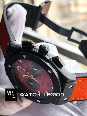 HUBLOT CLASSIC FUSION BLACK CASE ORANGE BELT ORANGE DIAL V2_img_3