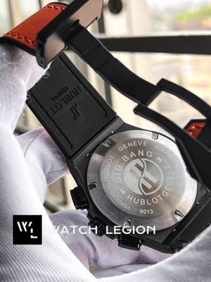 HUBLOT CLASSIC FUSION BLACK CASE ORANGE BELT ORANGE DIAL V2_img_4