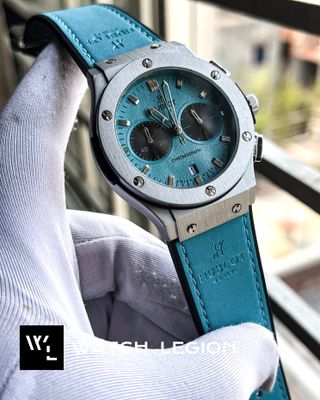 HUBLOT CLASSIC FUSION SILVER CASE TIFFANY BELT TIFFANY DIAL V2_img_0