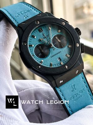 HUBLOT CLASSIC FUSION BLACK CASE TIFFANY BELT TIFFANY DIAL V2_img_1