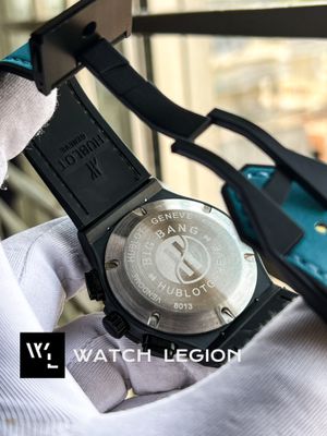 HUBLOT CLASSIC FUSION BLACK CASE TIFFANY BELT TIFFANY DIAL V2_img_4