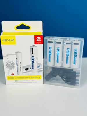 AiVR USB Rechargeable Batteries 4pc – AAA – 900mWh রিচার্জিবল ব্যাটারি ।_img_1