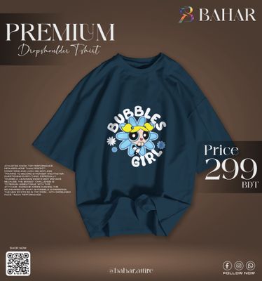 Oversized T-Shirt (Bubbles Girl)_img_0