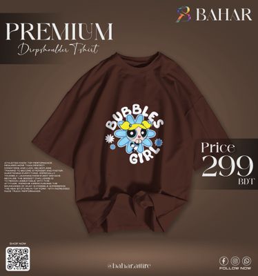 Oversized T-Shirt (Bubbles Girl)_img_3
