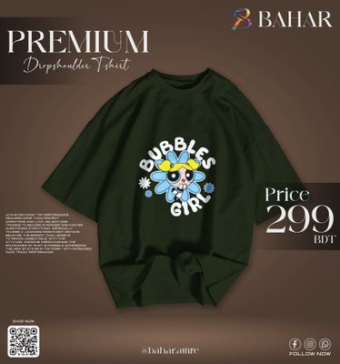 Oversized T-Shirt (Bubbles Girl)_img_4