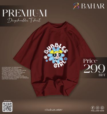 Oversized T-Shirt (Bubbles Girl)_img_5
