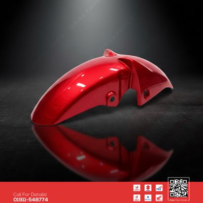Mudguard (Glossy Red) for Suzuki Gixxer & Gixxer SF (Old & new model) bike._img_0