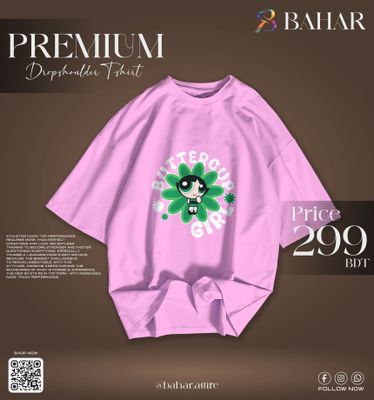 Oversized T-Shirt (Buttercup Girl)_img_1