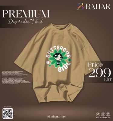 Oversized T-Shirt (Buttercup Girl)_img_3