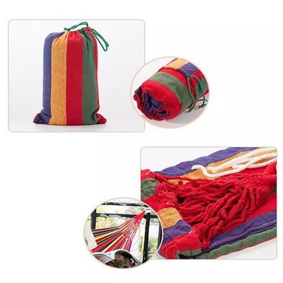 Single Person Chinese Canvas Fabric Hammok - 120kg Capacity_img_3