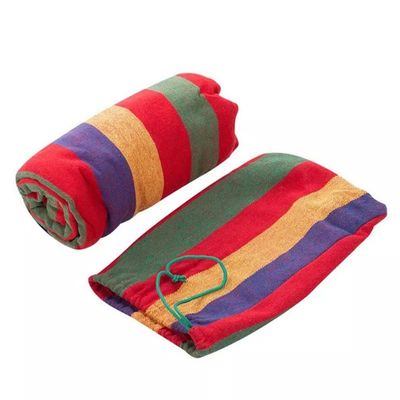 Single Person Chinese Canvas Fabric Hammok - 120kg Capacity_img_4