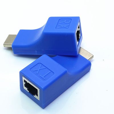 HDMI to RJ45 - HDMI 30M Extender HD audio and video extender CAT-6 RJ45 to HDMI (1 pair)_img_5