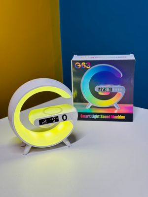 G63 Atmosphere RGB Light Bluetooth Speaker With Wireless Charging_img_4