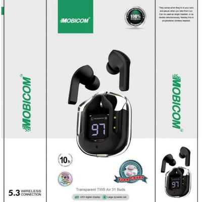 Mobicom Transparent Tws Air 31 Wireless Bluetooth Earbuds_img_5