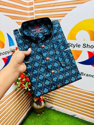 Premium 3D Print Cotton Panjabi_img_0
