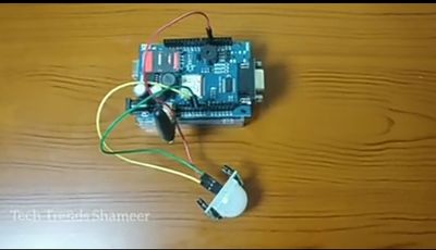 (CODE -27) AUTOMATED SECURITY SYSTEM USING GSM MODULES 800L, PIR MOTION SENSOR & ARDUINO NANO._img_9