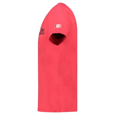 Canadian Peak JOFFROYEAK Homme - T-Shirt Col Rond avec Impressions et Drapeau Rouge_img_2