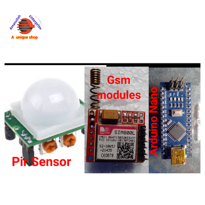 (CODE -27) AUTOMATED SECURITY SYSTEM USING GSM MODULES 800L, PIR MOTION SENSOR & ARDUINO NANO._img_4