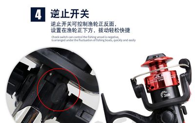 Fishing Wheel with Free Line - JL200 / Wheel / Reel / Sleek / JL 200_img_15