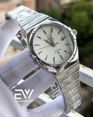 OMEGA WHITE DIAL SILVER BODY_img_0