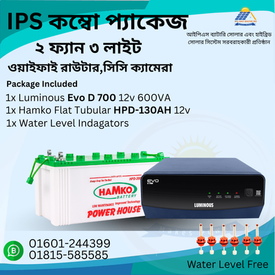3 Fan 2/4 Light 1 wifi Router  Combo Package Home IPS / UPS_img_0