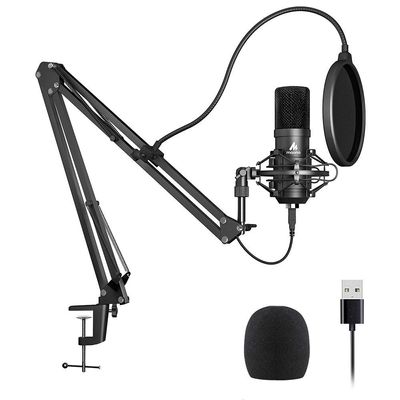 MAONO AU-A04 USB Microphone Combo Setup, Plug & Play USB Cardioid Podcast Condenser Microphone_img_1