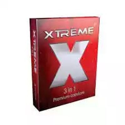 Xtreme 3 in 1 Condom, Pack of 3pcs_img_0