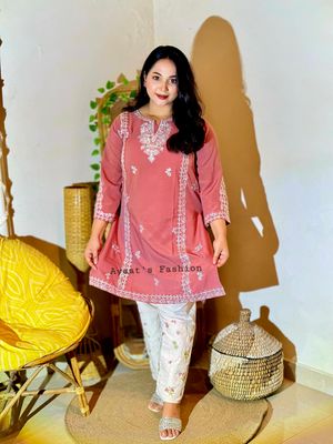 Sequience embroidery 2PC Set_img_1