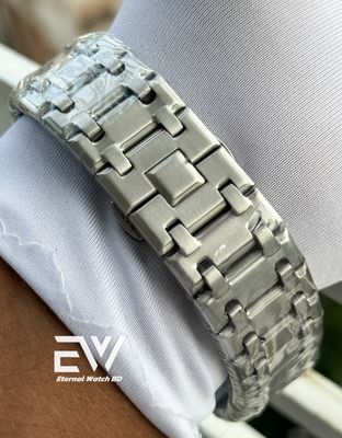 AP AUTOMATIC WHITE DIAL SILVER CASE_img_3