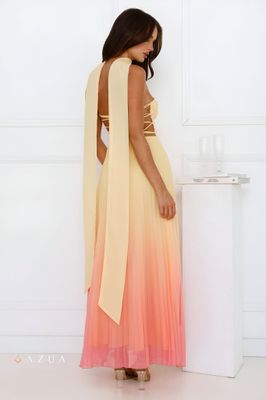 Sunset Magic Strapless Maxi Dress_img_2
