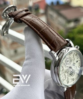 PATEK PHILLIPE WHITE DIAL SILVER CASE_img_1