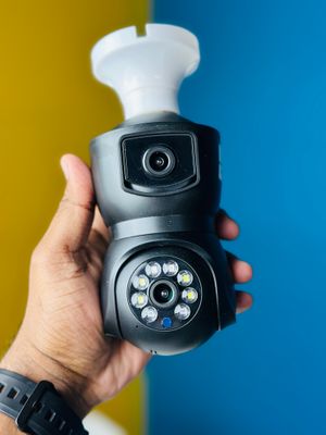 V380 E9 Dual Lens Bulb PTZ IP Camera_img_1