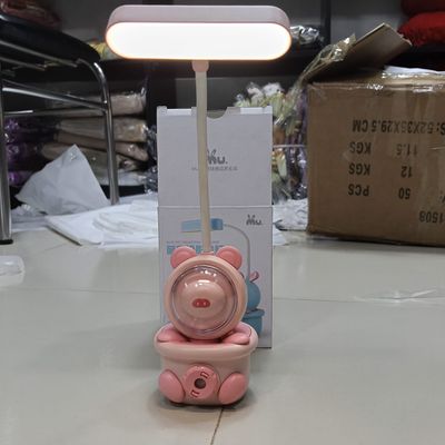 Luz Noturna LED Com Apontador de Lápis, Abajur, Proteção Ocular Em Formato de Coelho para Leitura_img_1