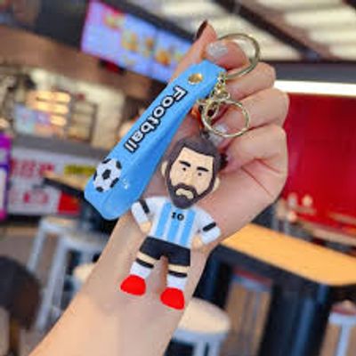 Factory direct cartoon epoxy glue doll keychain pendant  cute couple car key ornament gift wholesale_img_0