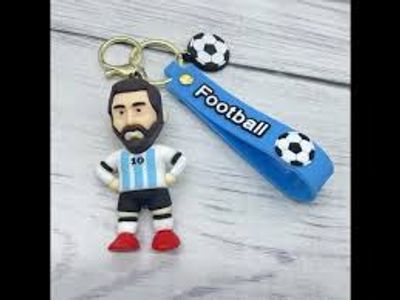 Factory direct cartoon epoxy glue doll keychain pendant  cute couple car key ornament gift wholesale_img_3