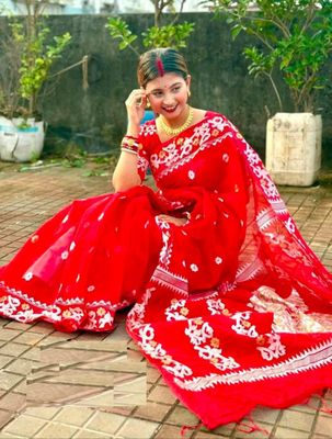প্রিমিয়াম হাফসিল্ক শাড়ি_img_0