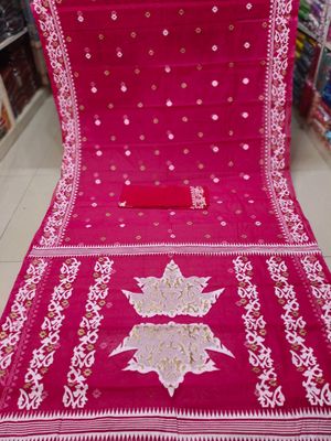 প্রিমিয়াম হাফসিল্ক শাড়ি_img_3