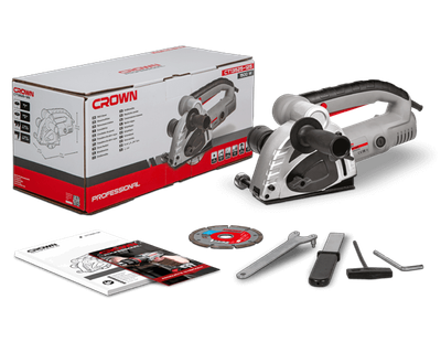 CROWN Professional Wall Chaser, 1500W, 220V; Model: CT13525 - 125_img_0