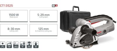 CROWN Professional Wall Chaser, 1500W, 220V; Model: CT13525 - 125_img_1