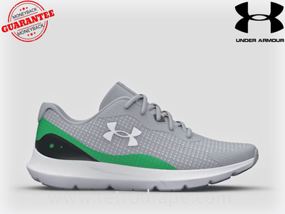 Men's UA Surge 3 Running Shoes Light Gray Size US 9_img_1