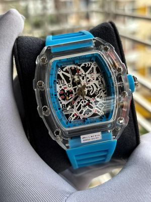 Richard Millie Mclaren Blue Belt White Dial_img_0