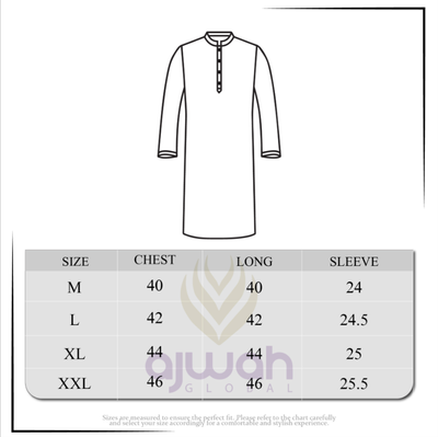 White Orchid Elegance premium embroidery Panjabi_img_2