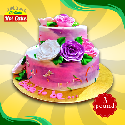 Customize Cake  / Flower Theme_img_0
