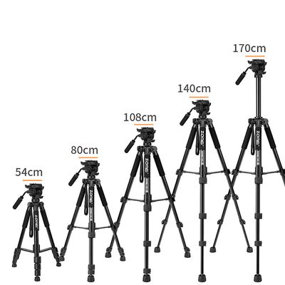 ZOMEI Q310 Professional Camera Video Tripod + Monopod Combo_img_1