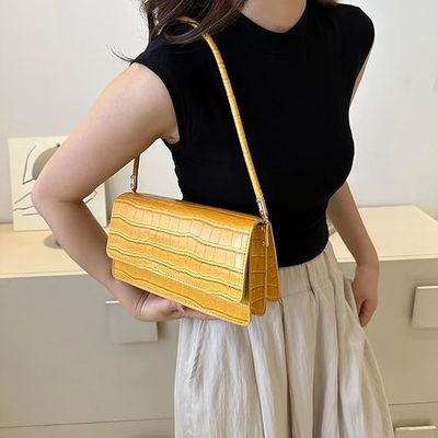 2025 Summer Candy Stone Pattern Small Square Bag – Women’s PU Leather Handheld & Crossbody Bag | Urban Simplicity Style | Multiple Colors_img_32